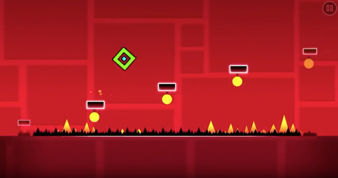 First level of Geometry Dash, Stereo Madness (2013)
